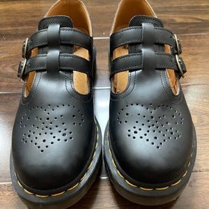 Dr. Martens 8065 Leather Mary Jane Shoes
